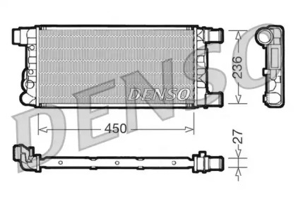 Теплообменник (DENSO: DRM09041)