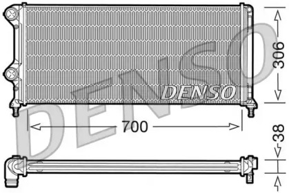 Теплообменник (DENSO: DRM09060)