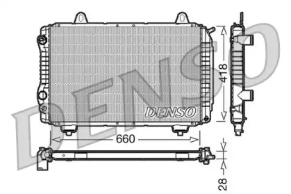 Теплообменник (DENSO: DRM09071)