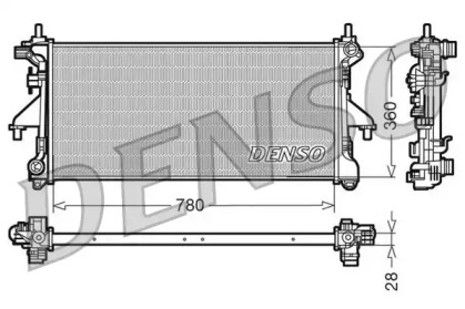 Теплообменник (DENSO: DRM09079)