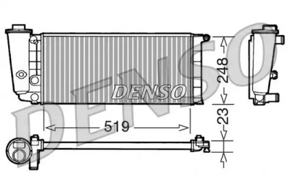 Теплообменник (DENSO: DRM09080)