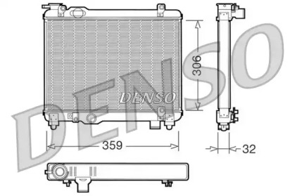 Теплообменник (DENSO: DRM09082)