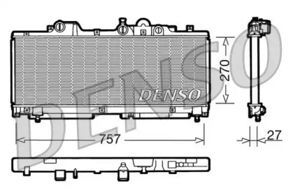 Теплообменник (DENSO: DRM09091)