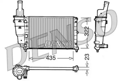 Теплообменник (DENSO: DRM09095)