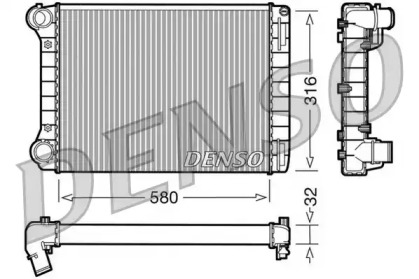 Теплообменник (DENSO: DRM09101)