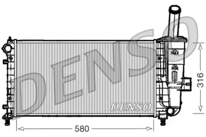 Теплообменник (DENSO: DRM09102)