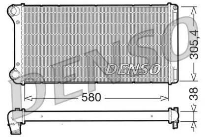 Теплообменник (DENSO: DRM09103)