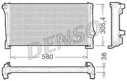 Теплообменник (DENSO: DRM09107)