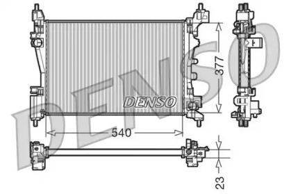 Теплообменник (DENSO: DRM09109)