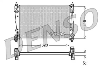 Теплообменник (DENSO: DRM09111)