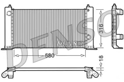 Теплообменник (DENSO: DRM09120)