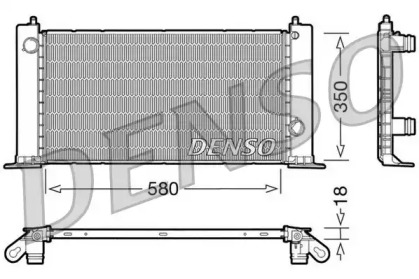 Теплообменник (DENSO: DRM09121)