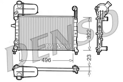 Теплообменник (DENSO: DRM09133)