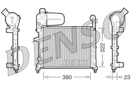 Теплообменник (DENSO: DRM09134)