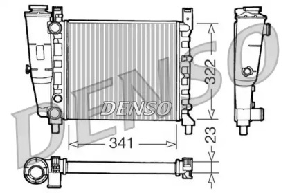 Теплообменник (DENSO: DRM09141)