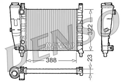 Теплообменник (DENSO: DRM09142)