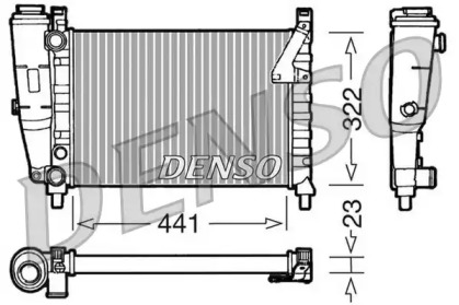 Теплообменник (DENSO: DRM09143)