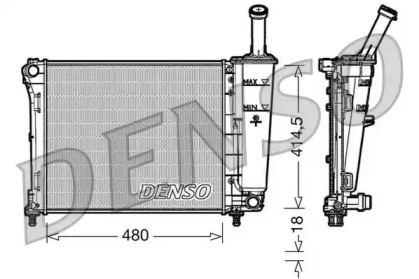 Теплообменник (DENSO: DRM09161)