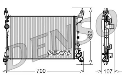 Теплообменник (DENSO: DRM09170)