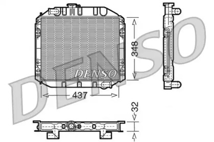 Теплообменник (DENSO: DRM10001)