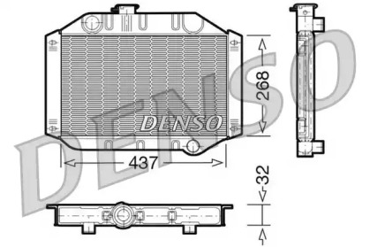 Теплообменник (DENSO: DRM10010)