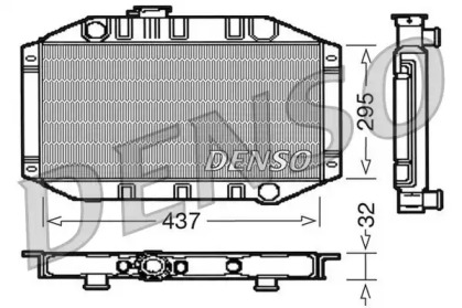 Теплообменник (DENSO: DRM10011)