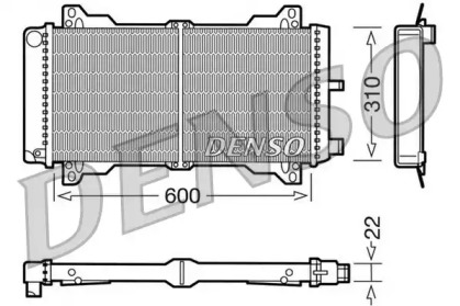 Теплообменник (DENSO: DRM10013)