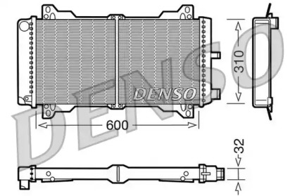 Теплообменник (DENSO: DRM10014)