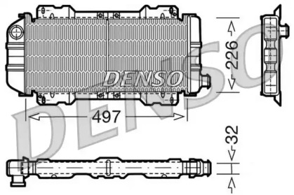 Теплообменник (DENSO: DRM10017)