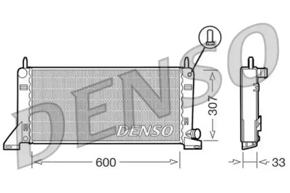 Теплообменник (DENSO: DRM10020)