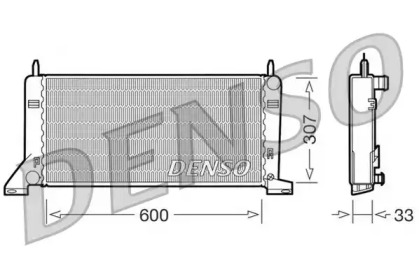 Теплообменник (DENSO: DRM10021)