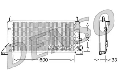 Теплообменник (DENSO: DRM10023)