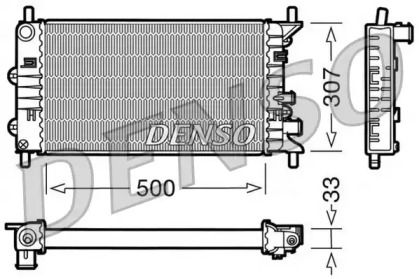 Теплообменник (DENSO: DRM10024)