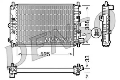 Теплообменник (DENSO: DRM10025)