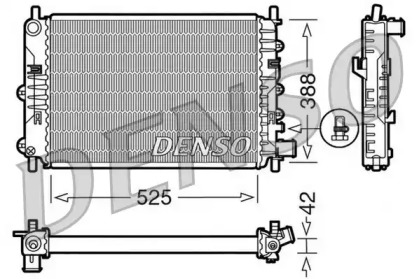 Теплообменник (DENSO: DRM10026)