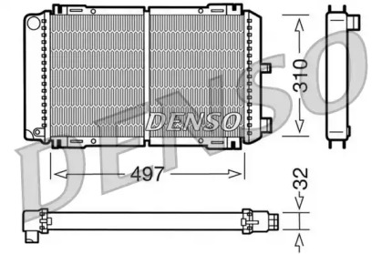 Теплообменник (DENSO: DRM10031)