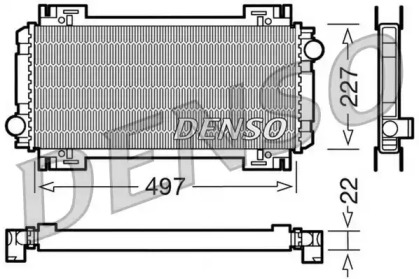 Теплообменник (DENSO: DRM10032)