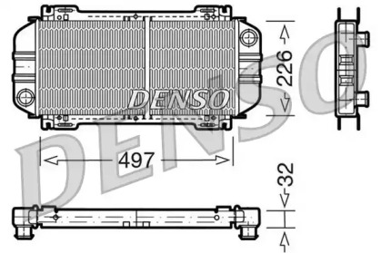 Теплообменник (DENSO: DRM10033)