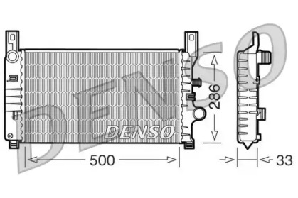 Теплообменник (DENSO: DRM10034)