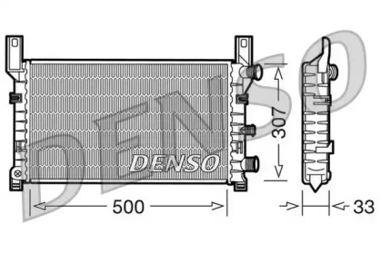 Теплообменник (DENSO: DRM10035)