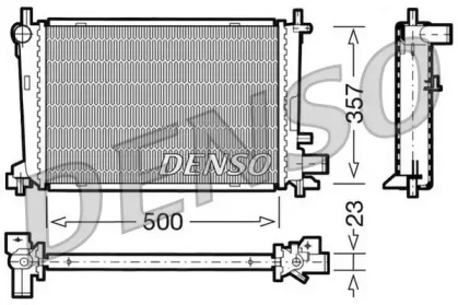 Теплообменник (DENSO: DRM10038)