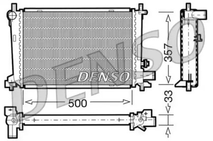 Теплообменник (DENSO: DRM10039)