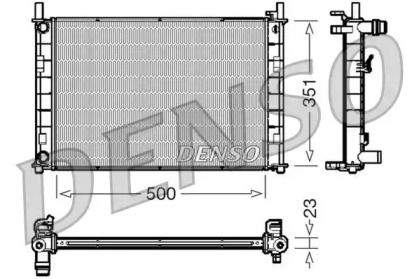 Теплообменник (DENSO: DRM10046)