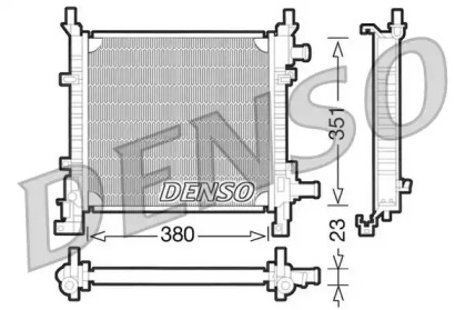 Теплообменник (DENSO: DRM10061)