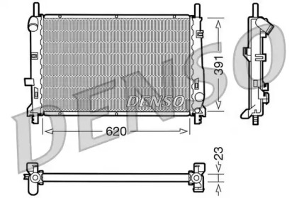 Теплообменник (DENSO: DRM10070)