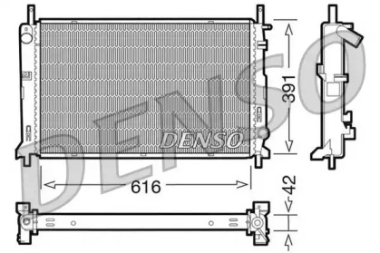 Теплообменник (DENSO: DRM10071)