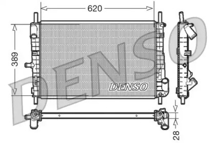 Теплообменник (DENSO: DRM10072)