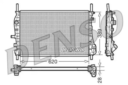 Теплообменник (DENSO: DRM10073)