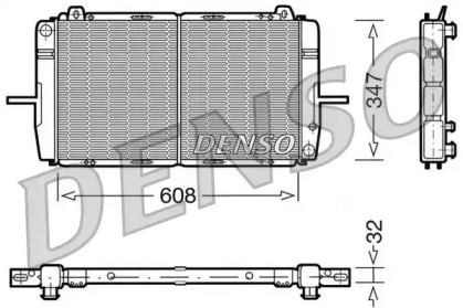 Теплообменник (DENSO: DRM10080)