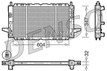 Теплообменник (DENSO: DRM10086)